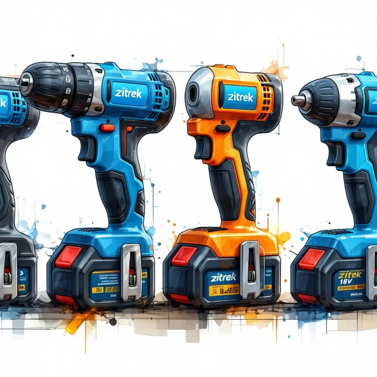 Шуруповерты Zitrek: обзор моделей и особенности бренда